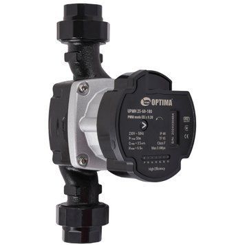Насос циркуляційний енергоощадний Optima PRIME UPMH 25-60AUTO 180мм + гайки