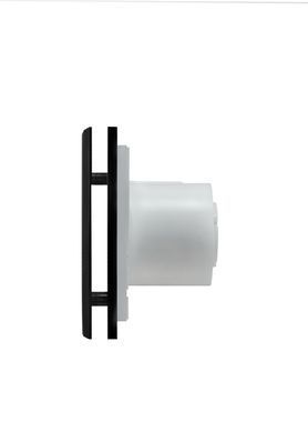 Вытяжной вентилятор для ванной с таймером Soler & Palau SILENT 100 CRZ MARBLE BLACK DESIGN 4C черный мрамор