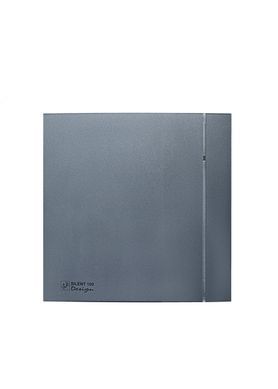 Вытяжной вентилятор для ванной c датчиком влажности и таймером Soler & Palau SILENT 100 CHZ GREY DESIGN 4C