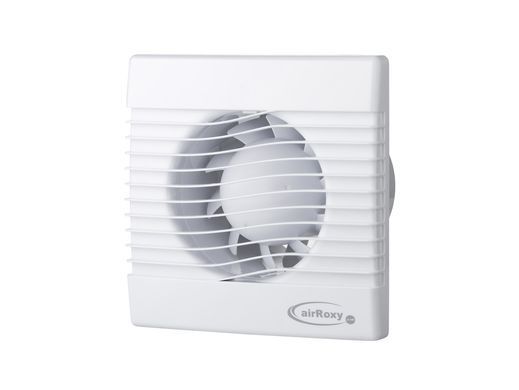 Вытяжной вентилятор для ванной c таймером и датчиком влажности AirRoxy pRim 100 HS белый 01-004 termo -краще