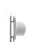 Вытяжной вентилятор для ванной Soler & Palau SILENT 200 CZ SILVER DESIGN 3C серый