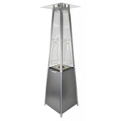 Уличный газовый инфракрасный обогреватель Activa Pyramide Cheops II Grey-Black (9.3 кВт)