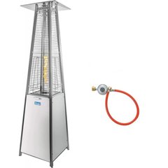 Уличный газовый инфракрасный обогреватель Activa Pyramide Cheops II White (9.3 кВт)